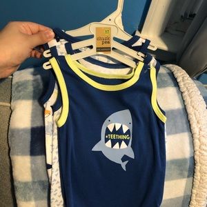💙3/$25💙 NWT Set of 3 baby short sleeve onesies